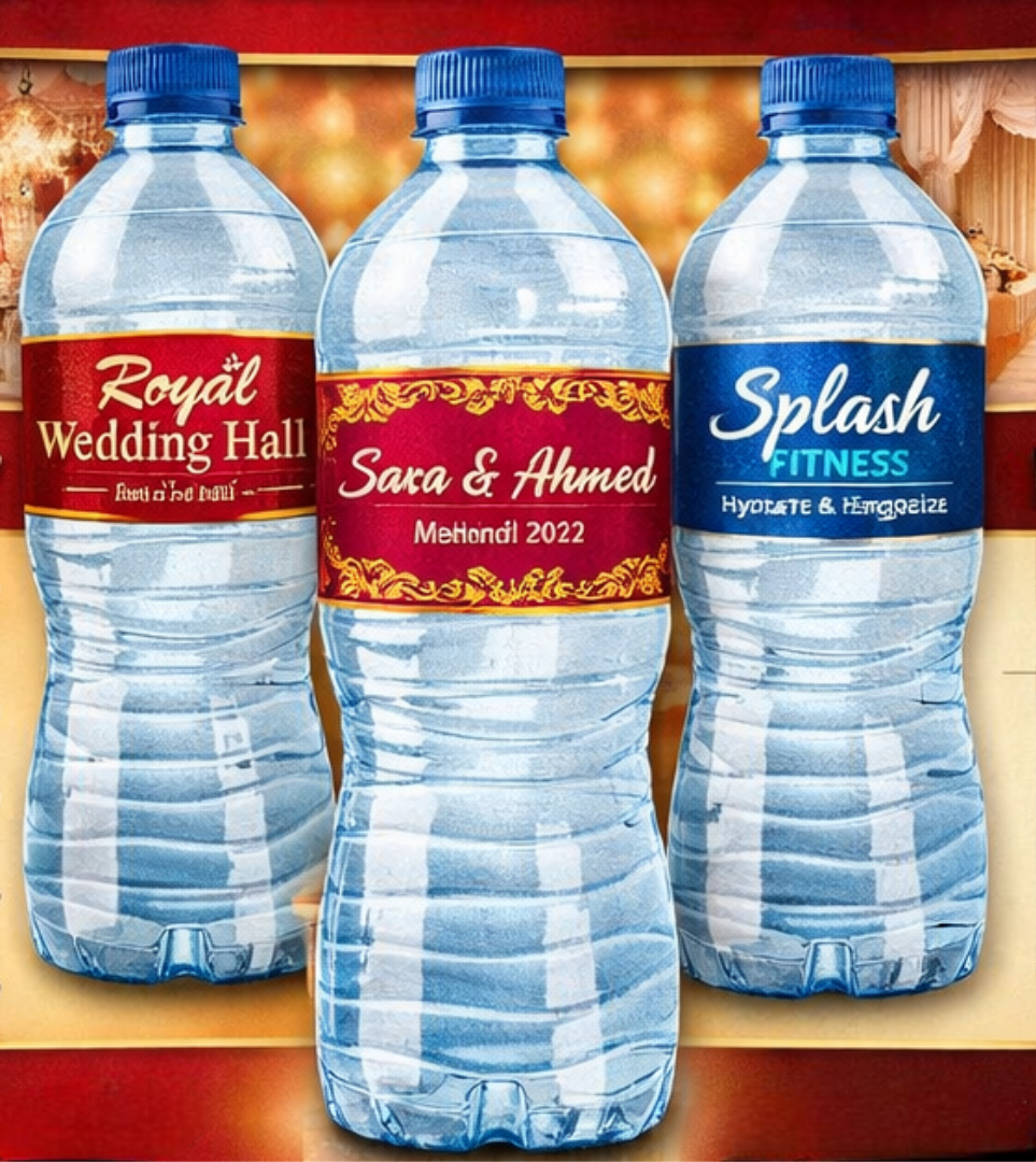 Customised Water Bottles – Personalized Logo Printed Bottles for Events, Corporate & Promotions