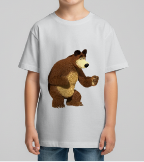 Custom Kids T-Shirt Round Neck Cute & Personalized